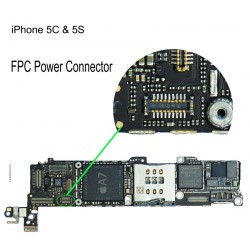 FPC Power Button Connector iPhone 5S Repair Service